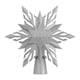 thumbnail image 3 of Adorno Navideño Plateado Con Proyector De Luz Y Forma De Copo De Nieve Para La Punta Del árbol, Ideal Para Fiestas Y Bares., 3 of 5