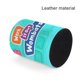 thumbnail image 4 of ¡Muévete Wombats!-theme Cylinder Pen Holder Pencil Organizer with Flannel Lining PVC Leather Material Cardboard Base for study work 10*8CM, 4 of 6