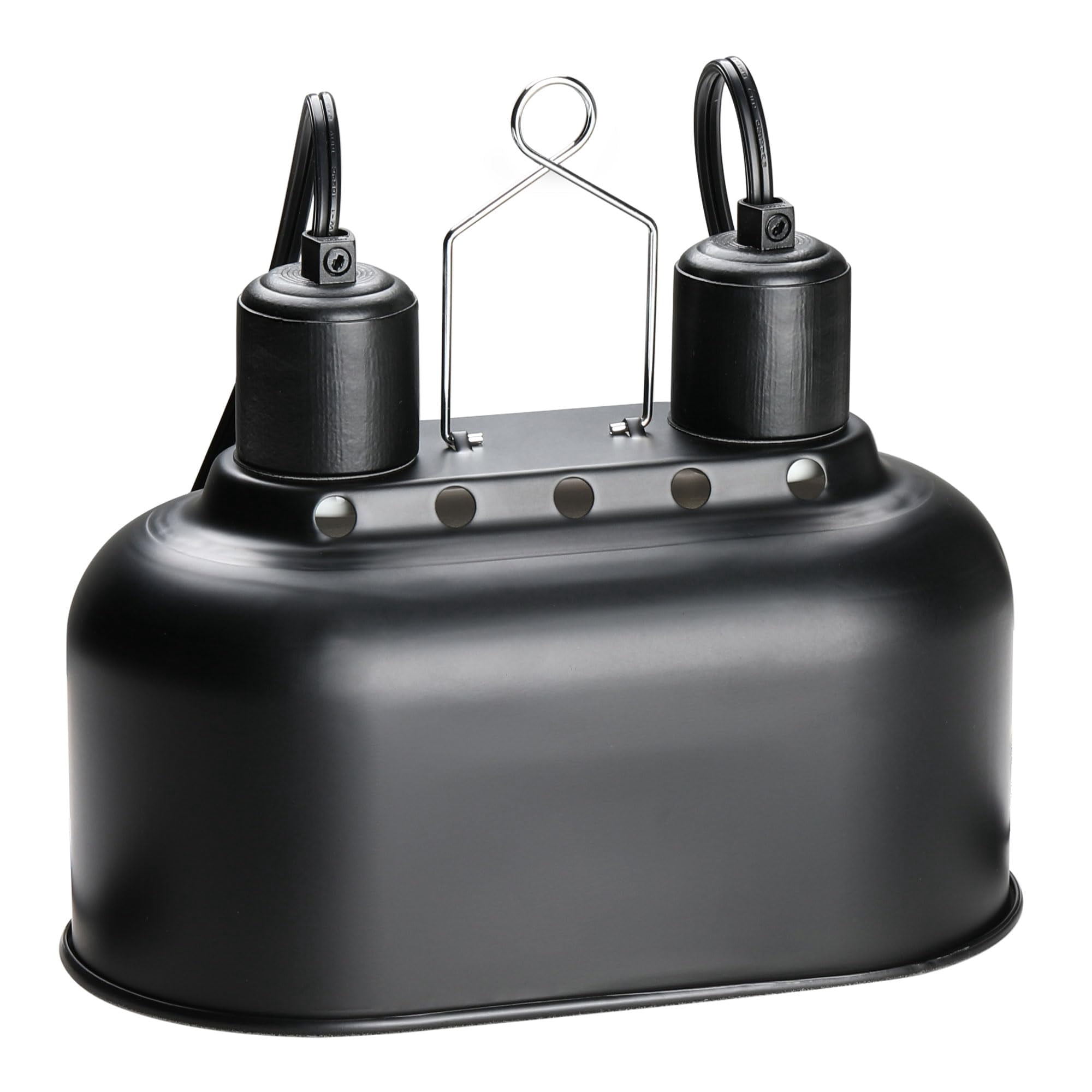 Lámpara para reptiles Simple Deluxe con doble cúpula, 100 W