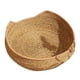 thumbnail image 2 of Tabla Rascadora Para Gatos, Cesta Tejida Para Cama Para Perros Peque?os, Cachorros, Ejercicio, Gatos, Color Caqui, 34cm, 2 of 5