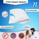 thumbnail image 2 of Protector de almohada National Allergy King, pack de 2, 2 of 8