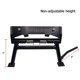 thumbnail image 2 of Soporte central Dasen para Harley FLH/FLT 1980-2008 Acero negro, 2 of 8