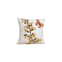 Genérico - Set De 2 Fundas Bordadas 45X45 C52