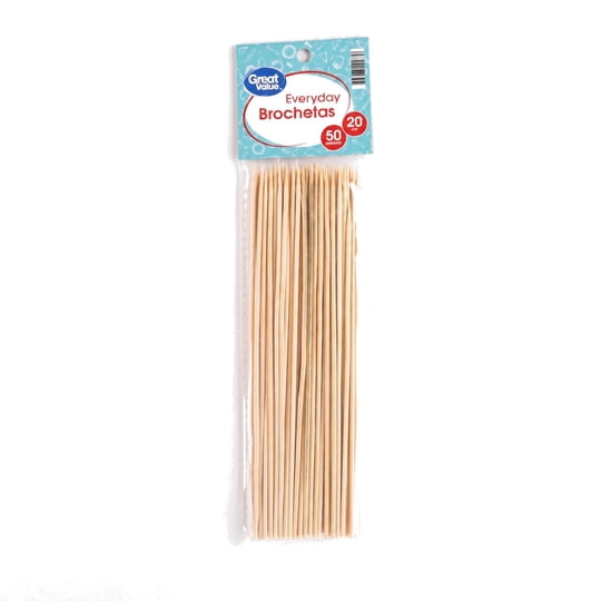 Brochetas 20 Cm 50 Un Great Value
