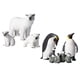 thumbnail image 1 of Figuras De Animales Coleccionables Miniaturas De Osos Polares Y Emperadores Decoraciones Para El Hogar, 1 of 5