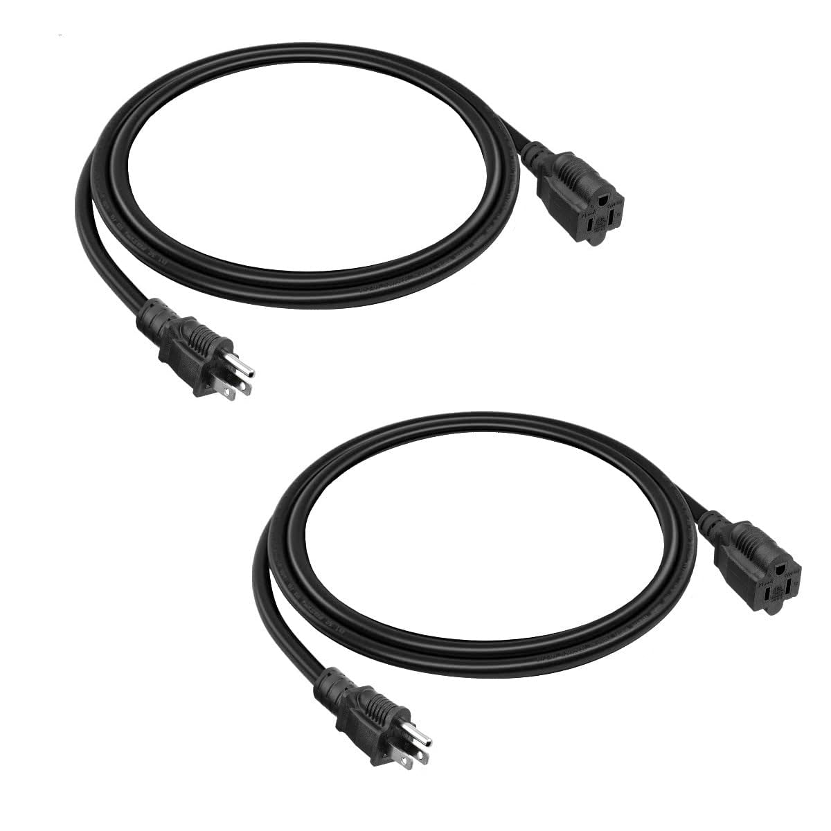 Belllights - Cable De Extensión De 0 9 M Para Exterior 16 Awg De 3 Clavijas