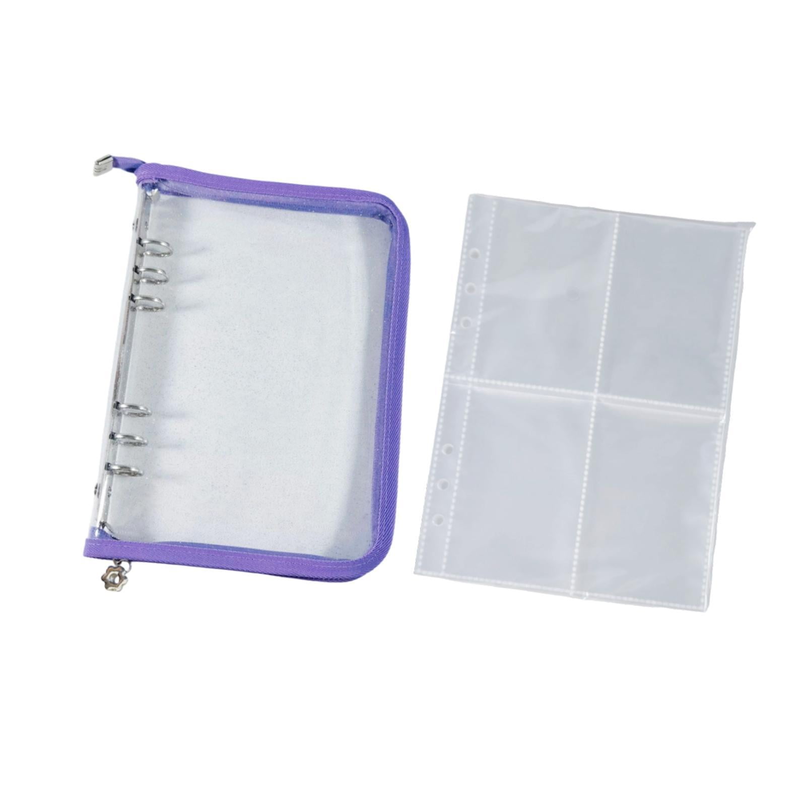 Bothyi - Álbum De Fotos Con Carpeta, Manualidades, Tamaño A5, Para Cuadernos, Regalo De San Valentín, Fotos En Morado