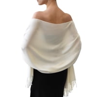 Xusx111 - Challes Y Envolturas Para Vestido De Noche Bufanda De Las Mujeres Boda Novia Dama De Honor Regalos Bufandas De Invierno (Beige)