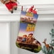thumbnail image 2 of Calcetines de Navidad de Lino Blanco Desmarcar 45cm x 32cm, 2 of 5