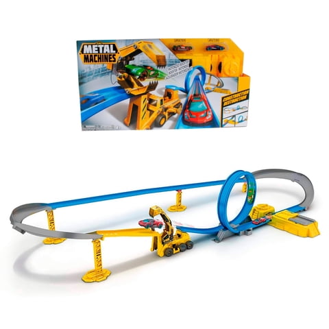 Pista Giratoria Metal Machines 3.2 Metros Con Lanzador Y 2