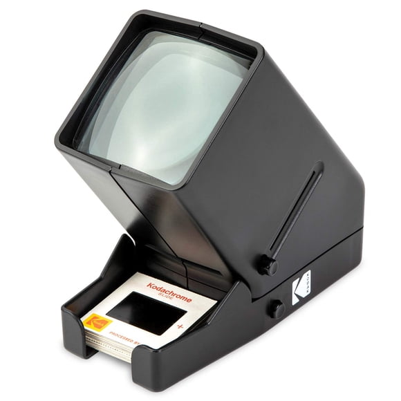 Visor de diapositivas y películas KODAK de 35 mm con aumento 3X