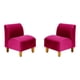 thumbnail image 1 of Set Poltrona Soft 1C Felpa 04 Burdeo, 1 of 5