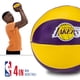thumbnail image 3 of Balones de baloncesto de juguete Franklin Sports NBA Los Angeles Lakers, paquete de 2, 3 of 8