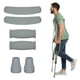thumbnail image 1 of Juego de 6 Almohadillas supregear para Muletas (agarre y axila), 1 of 6