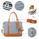 thumbnail image 5 of Bolso Tote de Viaje Bluboon 41x37x20 cm Lona para Equipaje de Mano, 5 of 9
