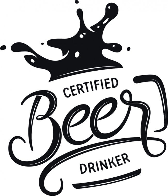 Rienda Libre Graphics - Decomural Certified Beer Drinker Alcohol Ws-46165