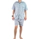 thumbnail image 4 of Pijama Hombre Verano Short Y Polera Con Botones 483, 4 of 4