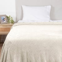 Mashini - Frazada Flannel Embossed 1 5 P Crudo