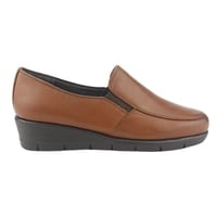 Zapato De Cuero Chalada Mujer Calafate-1 Café Casual