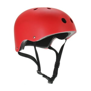 Frc - Casco Para Bicicleta Roller Skate Rojo Opaco