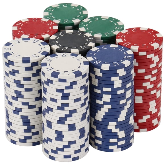 Fichas de póker LUOBAO de 200 piezas, calidad de casino, 11,5 g, para juegos de cartas