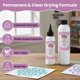 thumbnail image 2 of Kit de Pegamento Art Glitter 240 ml y 120 ml – Secado Transparente, 2 of 7