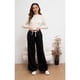 thumbnail image 2 of Pantalón Mujer Pierna Ancha Wide Leg Cotele Otoño Invierno 7123, 2 of 3