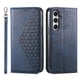 thumbnail image 1 of Funda Flip FOXDOCK para Samsung Galaxy S23 FE , Estilo Billetera con Diseño Rombo, Correa de Mano y Soporte, Uso Diario, 1 of 6