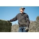 thumbnail image 3 of Sudadera con capucha Dickies de forro polar con cremallera completa para hombre Dark Heather, 3XL, 3 of 7