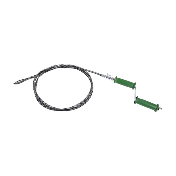 Herramientas de excavadora de tuberías de resorte, removedor de obstrucciones de tuberías, limpiador de bañeras, pinza de drenaje con manivela, remove 5 metros