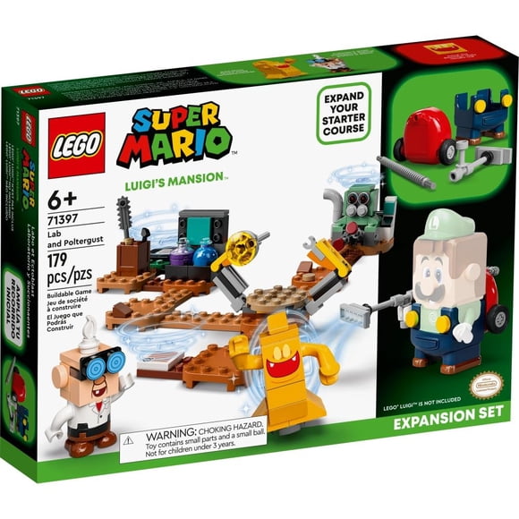 Set LEGO Super Mario Set de Expansión: Laboratorio y Succionaentes de Luigi’s Mansion 71397