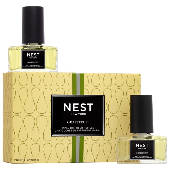 Frascos de recarga para difusor de pared NEST New York Grapefruit, 40 ml x 2