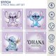 thumbnail image 2 of Set de arte de pared LED en lienzo Idea Nuova Disney Stitch, paquete de 4, 2 of 7