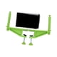 thumbnail image 4 of Juego de Postes para Red de Tenis de Mesa, Red de Práctica de Montaje Rápido, Red con Abrazadera de Tornillo para Adultos, Marco de Red para Reuniones Verde, 4 of 5