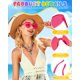 thumbnail image 4 of Gafas de sol LYMOJOR Corazón rosa pack de 12 para fiesta, 4 of 6