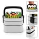thumbnail image 5 of George de la Selva Fiambrera de Doble Capa, Contenedor de Almuerzo Portátil Apilable, Almacenamiento de Alimentos Hermético a Prueba de Fugas, 1000ml, 5 of 6