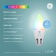 thumbnail image 3 of Bombilla LED GE Color 60W eq 6W Regulable Base E26 2u, 3 of 3