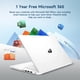 thumbnail image 4 of Laptop HP 14 ultraligera para estudiantes y negocios, 8 GB/192 GB, 4 of 7