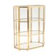 thumbnail image 1 of 3 Niveles Polygon Jewelry Trinket Glass Gold Box Anillo Pendiente Caja Decorativa, 1 of 5