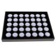 thumbnail image 4 of Tarjeta De Gema De Espuma Negra Blanca Insertar Caja De Joyería De La Bandeja De La Bandeja De La Pantalla De Almacenamiento De Piedras Preciosas, 4 of 5