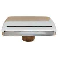 Magideal - Cascada Fuente De Agua Diversión Rociadores Accesorios Para Spa Cascada Refrigeración Aireador Decoración Al Aire Libre Rociadores De Agua Par , Cuadrado