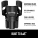 thumbnail image 2 of Portavasos para coche, expansor Gorilla Grip, negro, ajustable, 2 of 9
