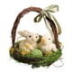thumbnail image 2 of Conejito De Pascua Y Pollito, Manualidades Decorativas, Bonito Huevo De Pascua Para Dormitorio Exterior Con Césped, 2 of 4