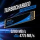 thumbnail image 2 of SSD VisionTek 2280 M.2 DLX4 de 512 GB PCIe Gen 4.0 x4 NVMe, 2 of 6