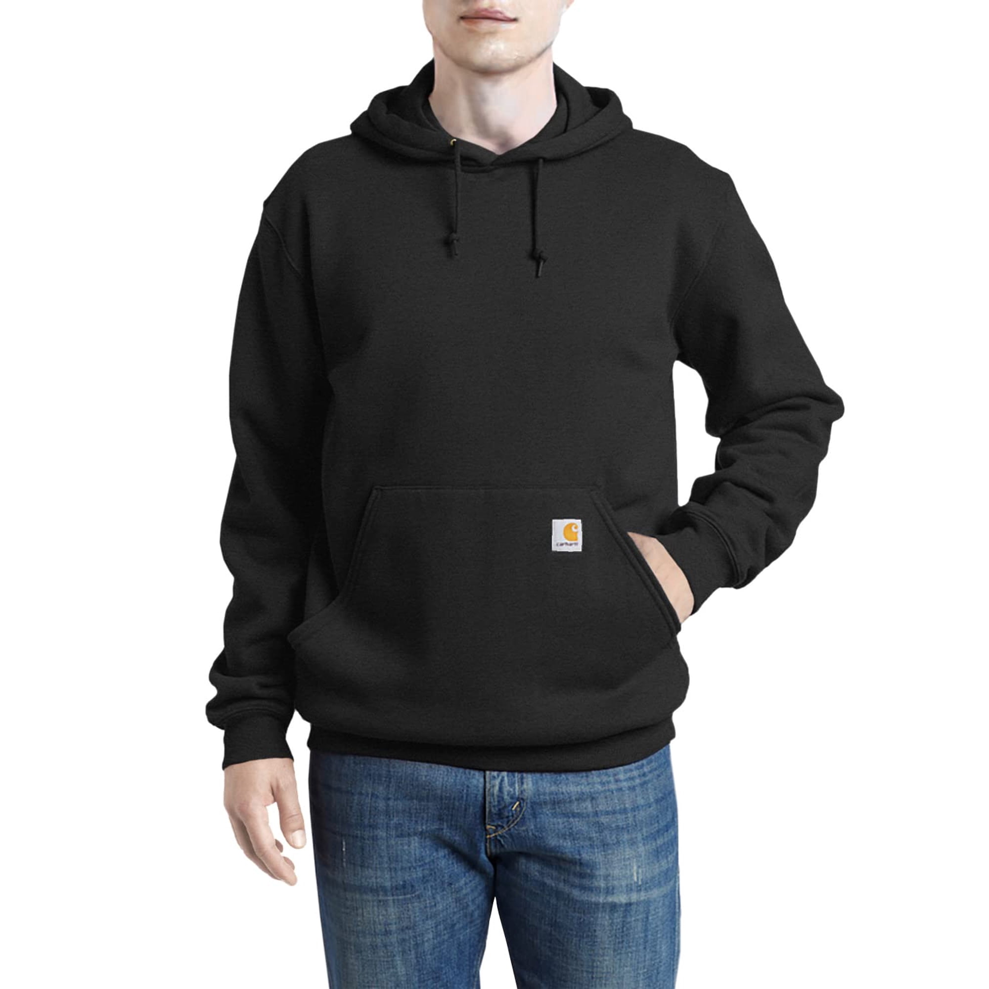 Sudadera Carhartt Loose Fit Midweight Para Hombre Negra Xxl