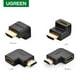thumbnail image 2 of Adaptador Curvo Hdmi 2.0 4K/60Hz M/H Down Negro Ugreen Hd112, 2 of 3