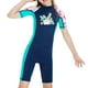 thumbnail image 5 of Trajes De Neopreno Para Niños Protección Solar Traje De Baño Para Niñas Y Niños Ropa De Playa Traje De Neopreno Con Cremallera Trasera XXL Azul, 5 of 5