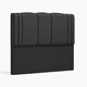thumbnail image 1 of Respaldo De Cama 2 Plazas Milano Gris Oscuro, 1 of 3