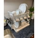 thumbnail image 4 of Escurridor de Platos Minimalista de 2 Niveles Blanco Mate, 4 of 4