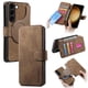 thumbnail image 1 of Funda Billetera Magnética para Samsung Galaxy S23 Soporte Tarjetas Desmontable Marrón, 1 of 6